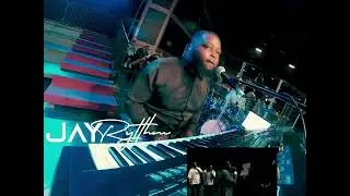JayRytthm playing 🎹 Aux ,  Calling on Jesus (Lil Harry) Quartet