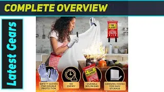JJ CARE Fire Blanket: Your Life-Saving Emergency Solution!