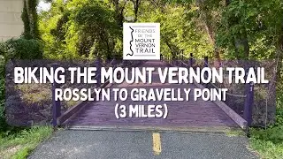 Bike ride on the Mount Vernon Trail from Rosslyn to Gravelly Point