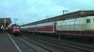 IC 1806 mit 103 235 in  M&uuml;nster Hbf