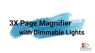 One of the Brightest & Best Reading Magnifier for Aging Eyes & Macular Degeneration