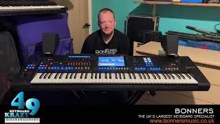 Yamaha Genos 2 Keyboard - Legacy Voices (Drum Kit Category)