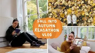 🍂 THE FALL INTO AUTUMN READATHON // cosy autumn reading vlog 🍂