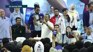 Kampanye Gibran Rakabuming Raka di GOR Jayapura, Papua