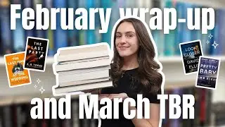 Everything I read in February & March&rsquo;s TBR 📚 | Your go-to thriller girly | booktube