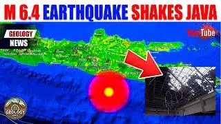 M6.4 Earthquake Injures 15, Damages Buildings in Java Indonesia