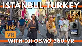 Istanbul Turkey - VR 360&deg; 8K Immersive Walking Tour 2025