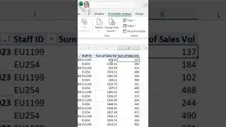 Best Pivot Table Filtering Secret! #shorts