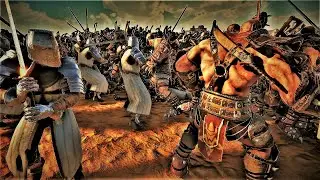 Medieval Knights Vs 1 Million Giant Orc's !! l Ultimate Epic Battle Simulator 2 uebs 2