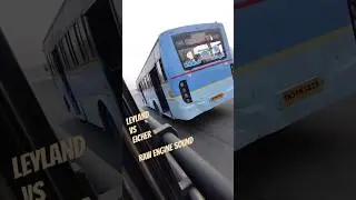 bus overtaking eicher vs Ashok Leyland engine which bus overtaking failed bus driver