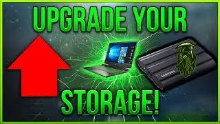 How to upgrade storage on the Hp Pavilion