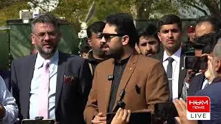 🔴 𝗟𝗶𝘃𝗲: ُCM KP Sohail Afridi Media Talk after meeting with PM Shahbaz Sharif | Pakistan News