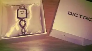 Dictac Plateado Reloj se&ntilde;ora
