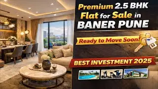 Premium 2.5 BHK Flat for Sale in Baner Pune | Ready to Move Soon | Best Investment 2025