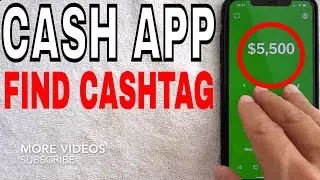 ✅  How Do You Find Cash App CashTag 🔴