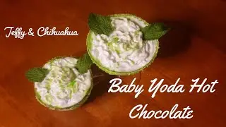 Baby Yoda Mint Hot Cocoa | Star Wars Drink