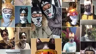 Animal Neck Gaiter Warmer Halloween Face Mask 2021