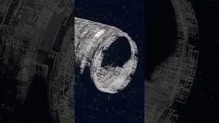 Blender space station animation process | Blender Shorts | That vfx guy