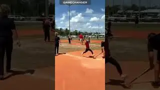Super fast RUN SCORED! #baseball #ballislife #baseballlife #eastmode #easton #nikebaseball