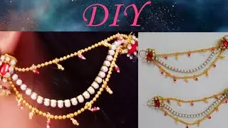 DIY / Ear Chain making at home