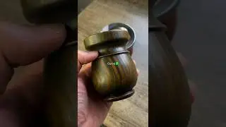 How To Cure A Wooden Mate Gourd / Cup