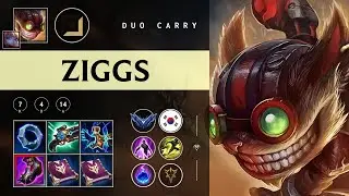 Ziggs Carry vs Varus - KR Diamond Patch 25.24