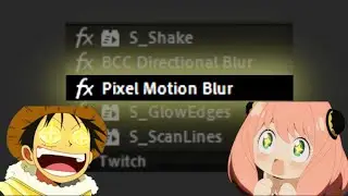 Pixel Motion Blur: A FREE underrated effect to make your transitions - After Effects AMV Tutorial