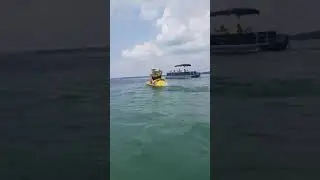 Sandaconda Anchor versus Jet ski at full thrust