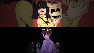 (Cassidy vs William) #fnaf #williamafton #shorts #cassidyfnaf (I'm not sure)