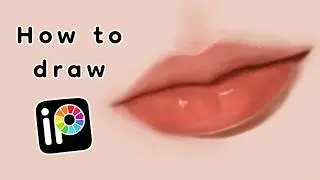How to Draw Realistic Lips | Ibis Paint X Tutorial 🎨✨