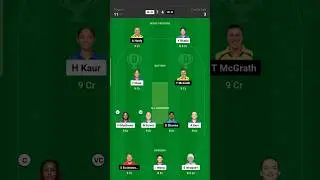MI-W vs UP-W Dream11 Prediction Today Match l MI-W vs UP-W Dream11 Team l MI-W vs UP-W Dream11 Today
