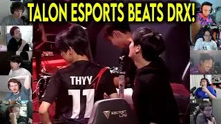 Valorant Streamers Reacts To Talon Esports Beating DRX After An Insane Match In VCT