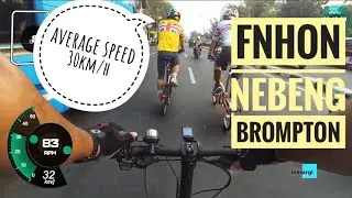Giliran Fnhon yang Nebeng Brompton | Monas Loop