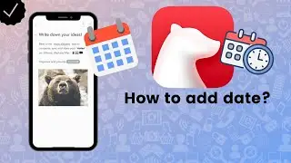 How to add date on Bear Notes? - Bear Notes Tips