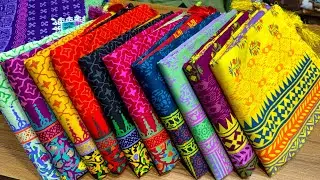 সবচেয়ে কমদামে ব্লক প্রিন্টের কটন থ্রিপিস | Regular wear cotton three piece at craziest offer