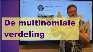 vwo D 5.4 E The multinomial distribution