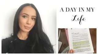 A DAY IN MY LIFE - WORK OUTS &  SCHOOL WORK | Toni Sevdalis