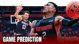 Northeastern vs Monmouth Prediction & Odds  Model Projects High Scoring CAA Game