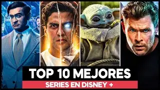 TOP 10 MEJORES SERIES en Disney + PARA VER YA en 2024!