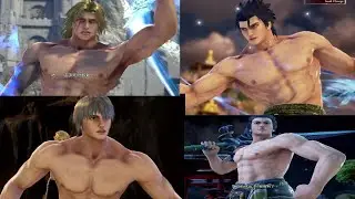 【Soul Maleリョナ】shirtless🤤Yun-Seong, 9S,🥰shorts Siegfried VS workout😍Nao-Mitsurugi, Zasalamel