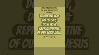 Lifesong &bull; Tauren Wells & Casting Crowns&bull; Colossians 3:17