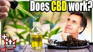 🔴DOES CBD WORK? + TRITON FIGHTS MATCHMAKER CHRIS MACCHI!