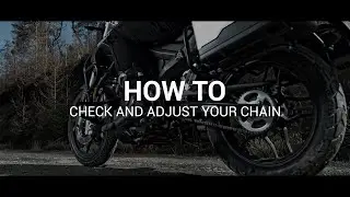 How To: Check & Adjust Your Motorcycle Chain - Sinnis Terrain 125