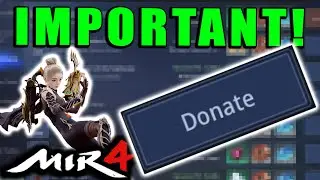 MIR4 - MOST IMPORTANT ACTIVITY IN THE GAME!  How to Donate to Your Clan!  FOR EXPEDITIONS!