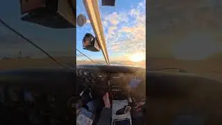 Golden Hour Takeoff | Early Morning Flight Lesson POV