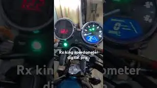 review speedometer baboon di rx king .