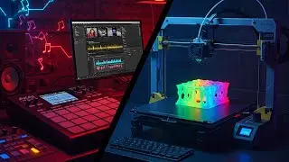 🔥 3D Prints & Studio Stuff🎧+🖨️+🎥= 🚀 #3dprinting #creality #k2plus #maker