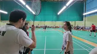 MDBA Beauties & Beasts vs Chibi Titans (XD2) - Badminton Veterans 2024 (Geelong)