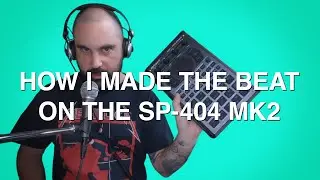How I Made a Lofi House Beat on SP-404 MK2 Sampled From Disco Records