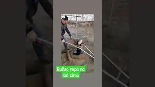 Bu&scaron;ač rupa na kolicima...Idealno re&scaron;enje 💪😎